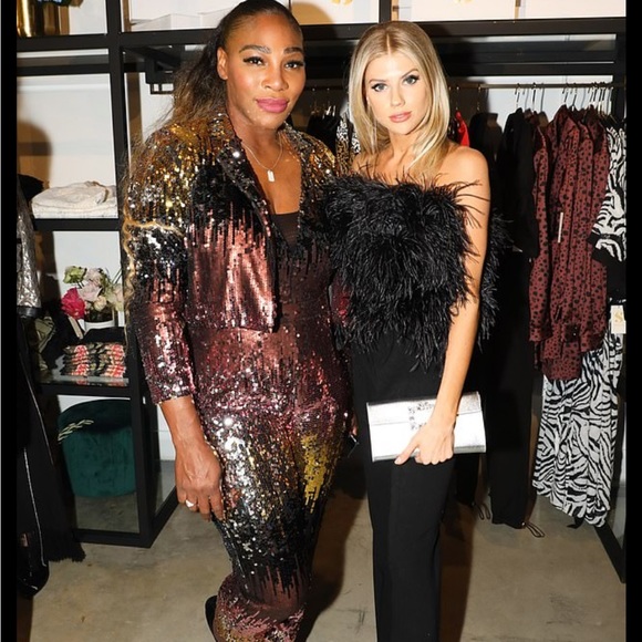 Serena Williams Violeta Sequin Crop Jacket SOLD OUT Sz Small - Picture 12 of 14